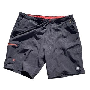 Zeroxposure size XL work out shorts color black polyester